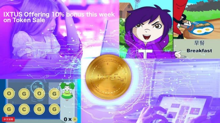 FIRST blockchain-powered edutainment platform starts expansion discussion with distribution in China and South East Asia Countries – offering 10% bonus this week on Token Sale