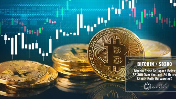 Bitcoin Price Collapsed Below $8,300 Over the Last 24 Hours, Should Bulls Be Worried?