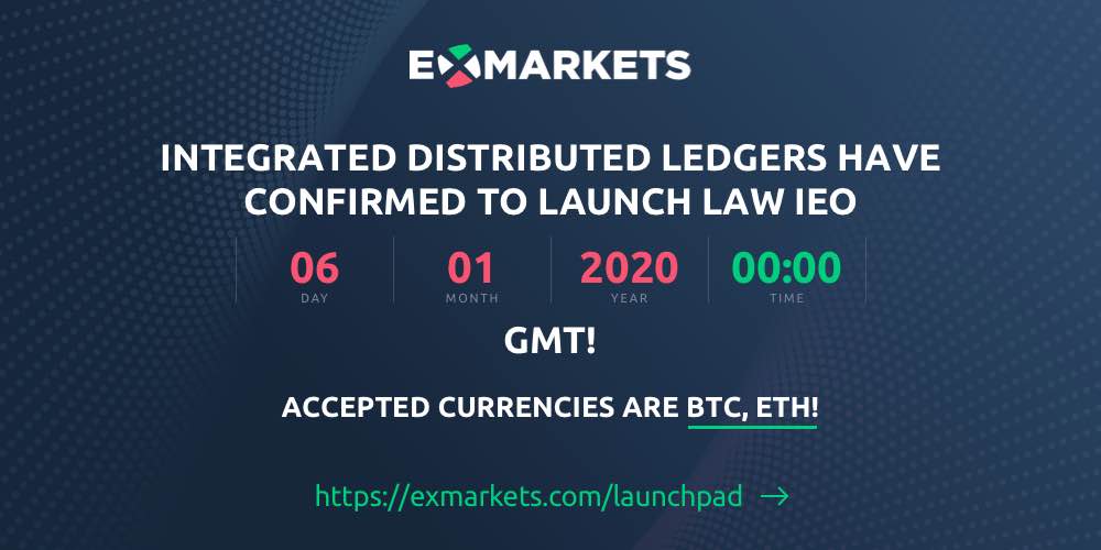 law IEO Integrated Distributed Ledgers