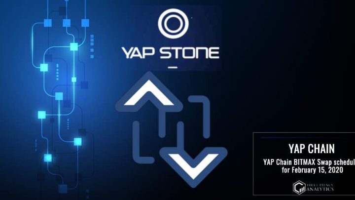 YAP Chain BITMAX Swap scheduled for February 15, 2020