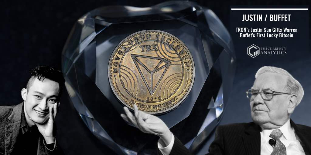 Justin Sun Tron Warren buffet