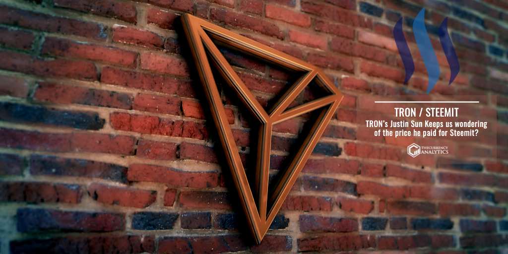 tron justin sun steemit