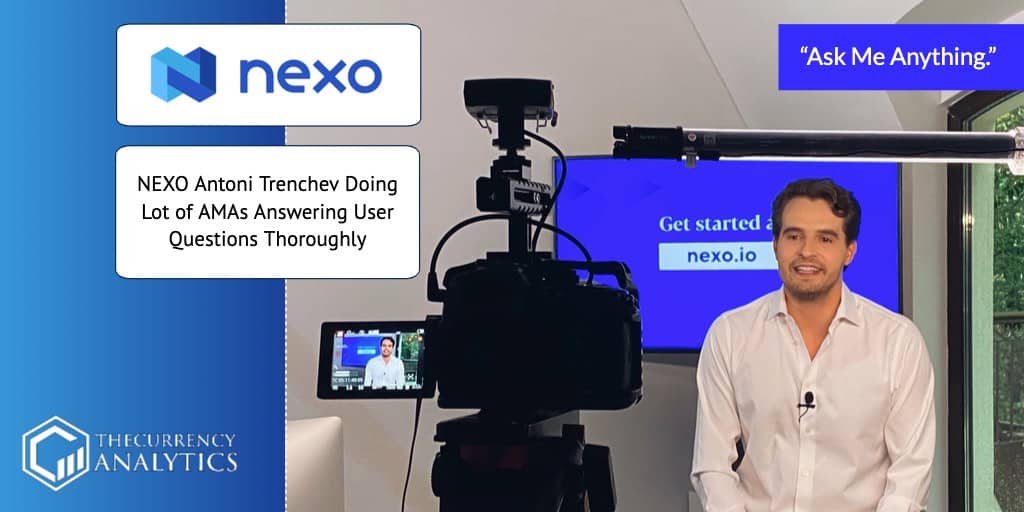 Antoni Trenchev AMA NEXO Finance