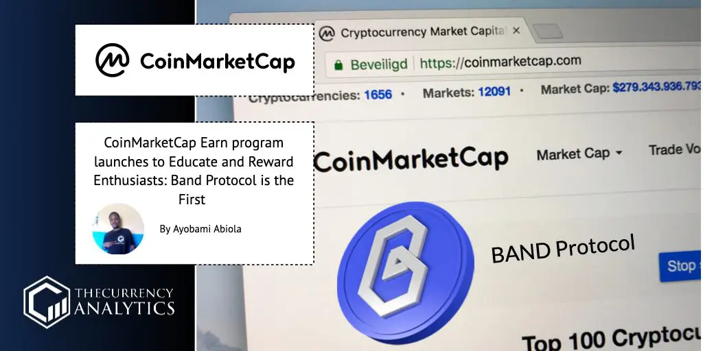 CoinMarketCap Band Protocol Earn