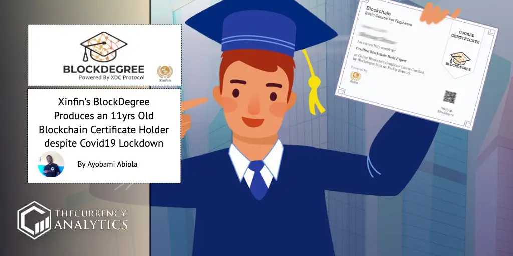 Xinfin Blockdegree XDC covid19