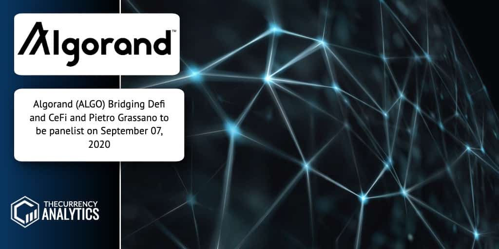 Algorand Algo Defi Cefi