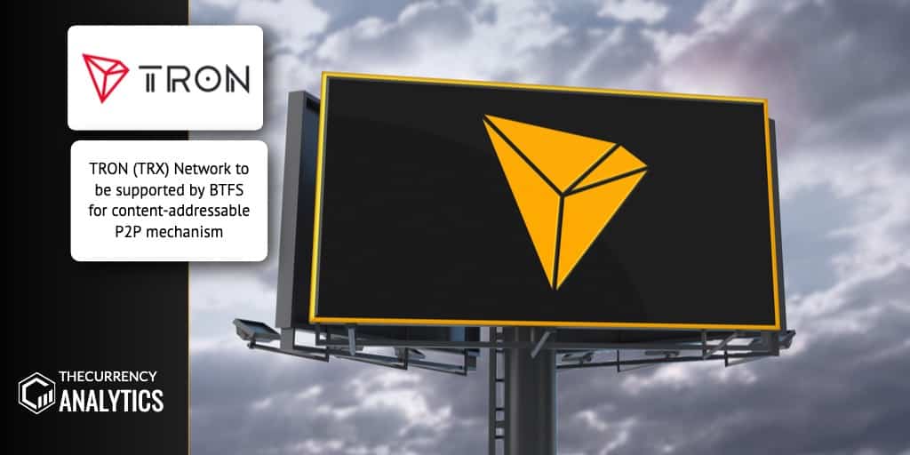 Tron TRX BTFS P2p