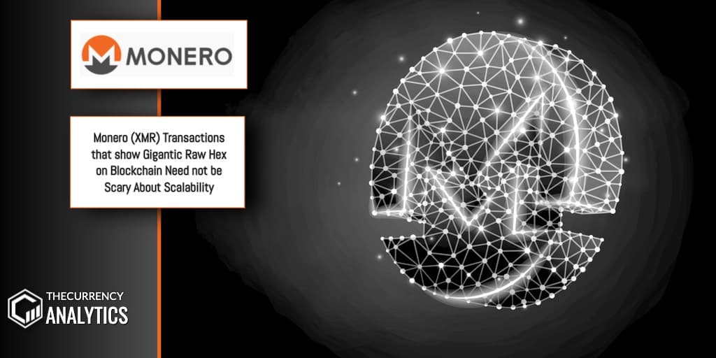 Monero Blockchain Transactions Scalability