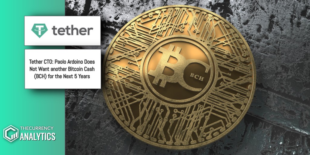 Tether CTO bitcoin Cash
