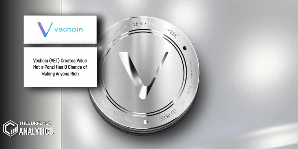 Vechain Value NotPonzi
