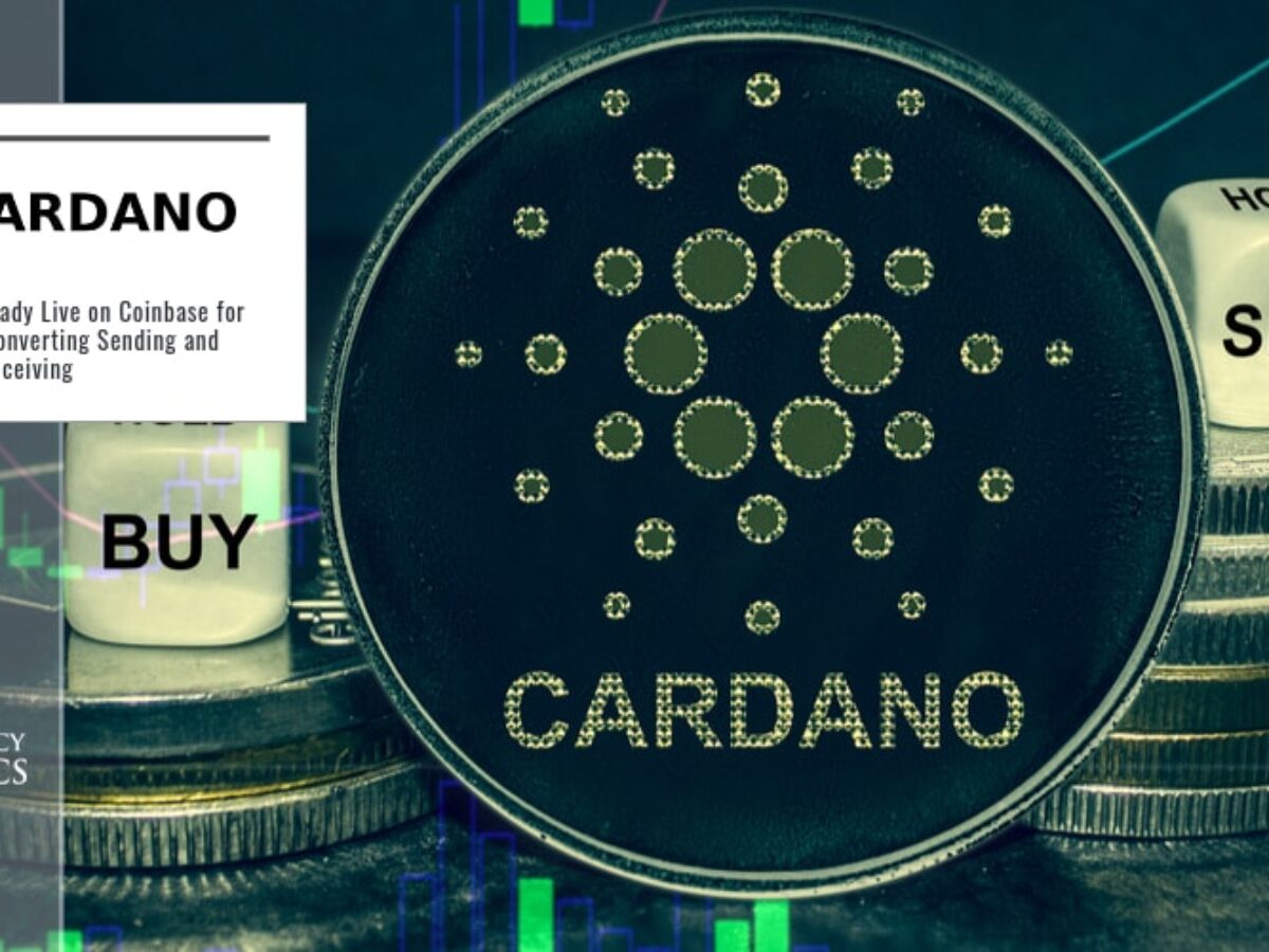Is Cardano On Coinbase - Can You Buy Cardano Ada On ...