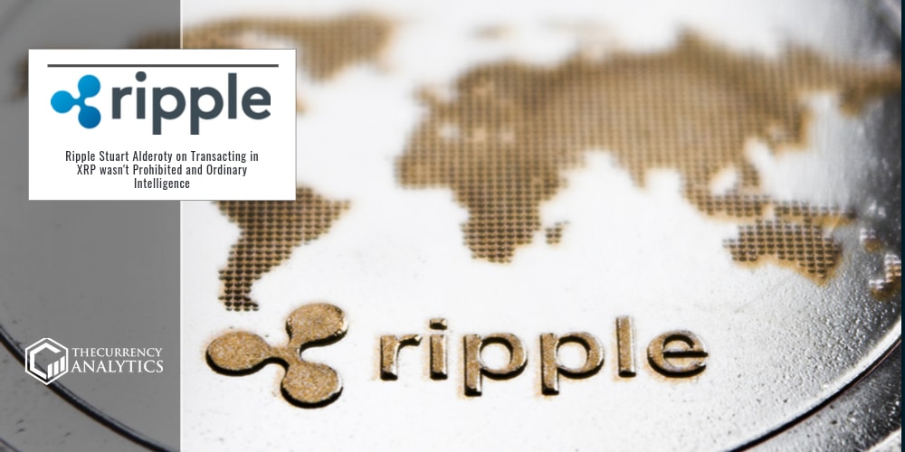 Ripple Stuart Alderoty on Transacting in XRP