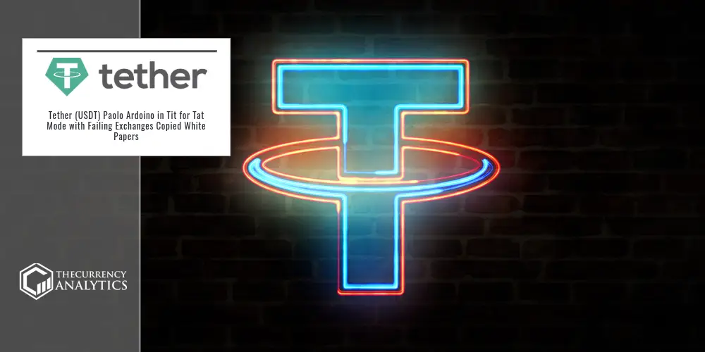 Tether USDT Paolo Ardoino