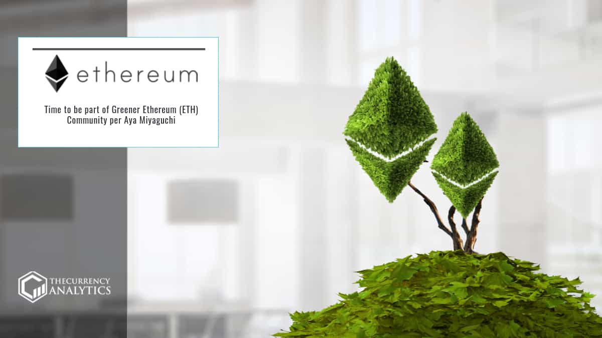 Ethereum ETH Greener