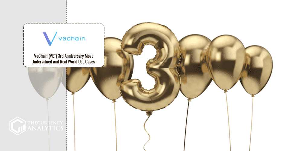 Vechain VET third anniversary