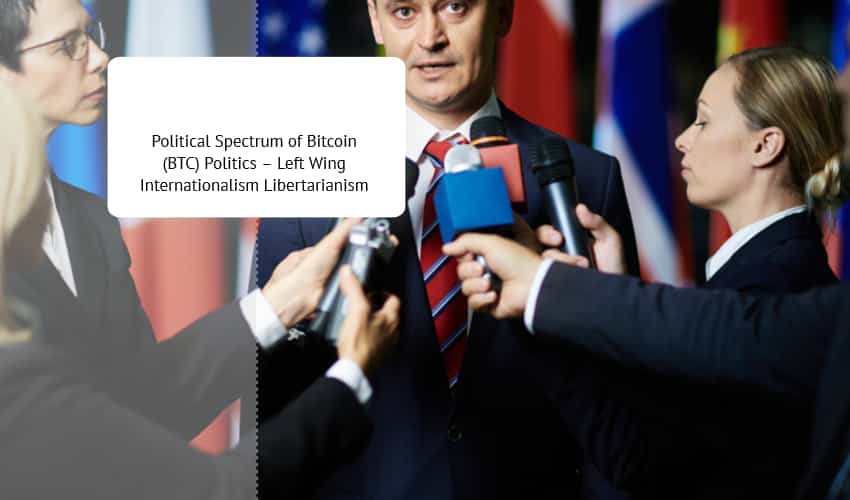 Political Spectrum of Bitcoin (BTC) – Left Wing Internationalism Libertarianism