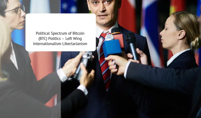 Political Spectrum of Bitcoin (BTC) – Left Wing Internationalism Libertarianism