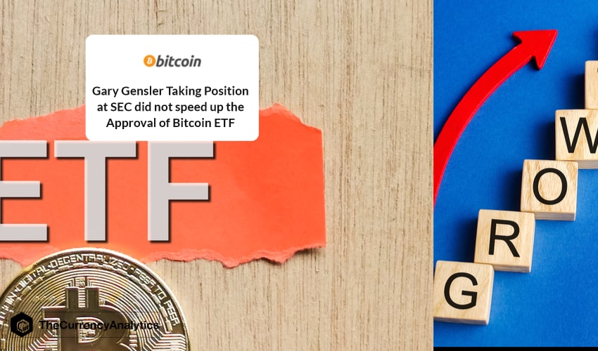 Gary Gensler Taking Position at SEC did not speed up the Approval of Bitcoin ETF
