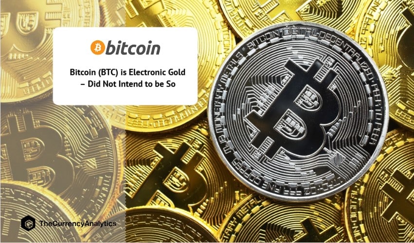 Bitcoin (BTC) is Electronic Gold – Did Not Intend to be So