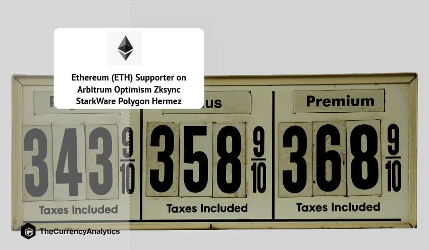 Ethereum (ETH) Supporter on Arbitrum Optimism Zksync StarkWare Polygon Hermez