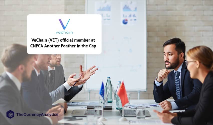 VeChain (VET) official member at CNFCA Another Feather in the Cap
