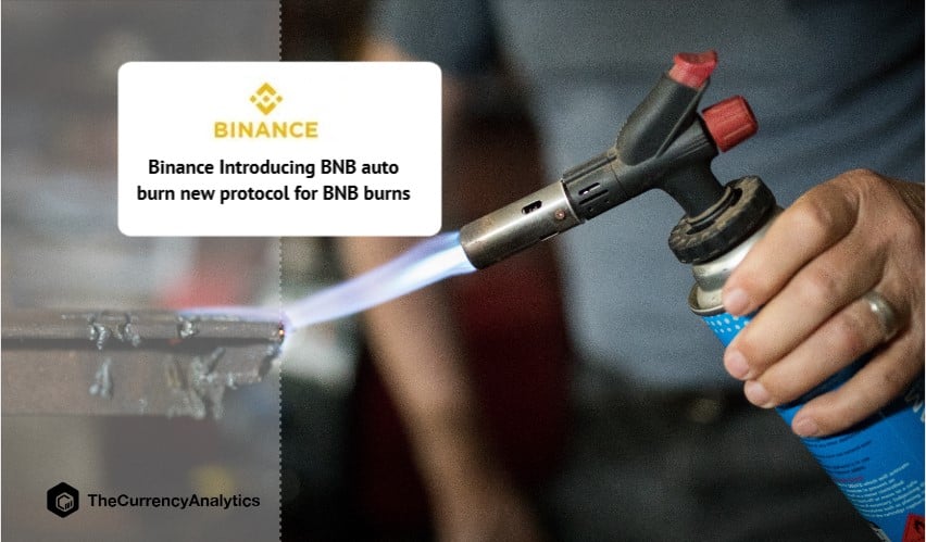 Binance Introducing BNB auto burn new protocol for BNB burns