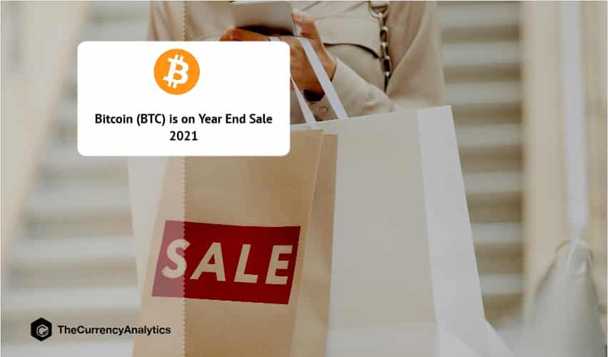 Bitcoin (BTC) is on Year End Sale 2021