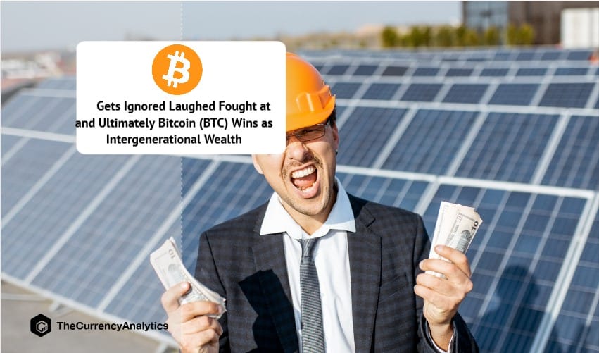 Gets Ignored Laughed Fought at and Ultimately Bitcoin (BTC) Wins as Intergenerational Wealth