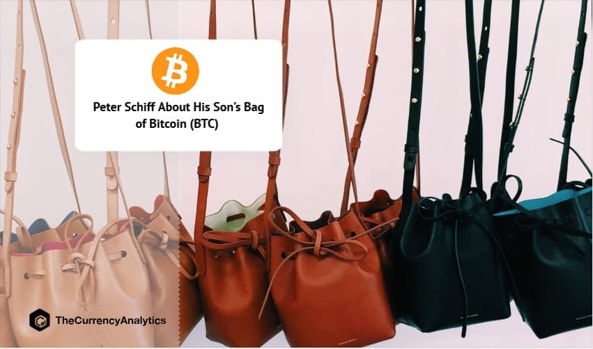 Peter Schiff About His Son’s Bag of Bitcoin (BTC)