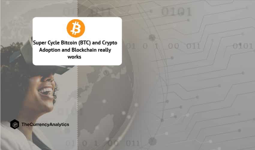 Super Cycle Bitcoin (BTC) and Crypto Adoption and Blockchain really works