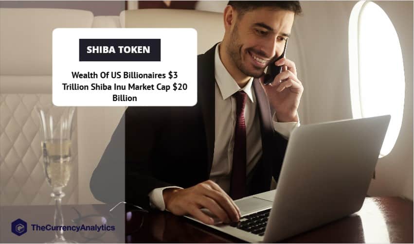 Wealth Of US Billionaires $3 Trillion Shiba Inu Market Cap $20 Billion