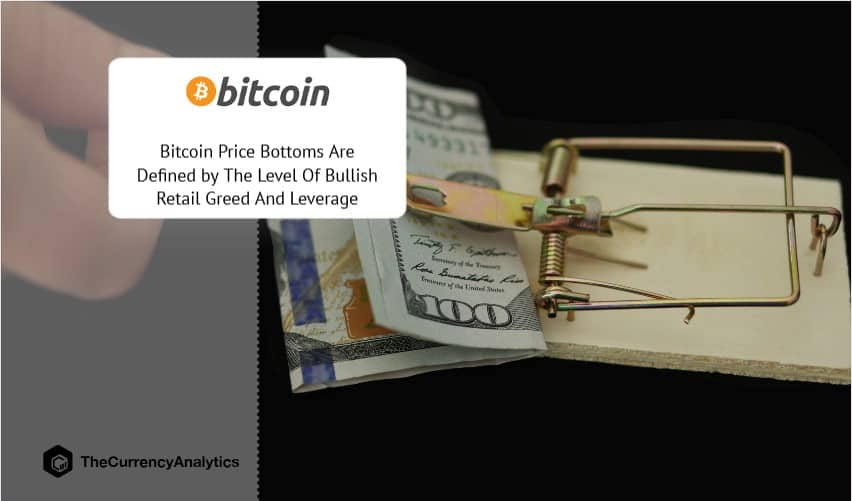 Bitcoin (BTC) Price Bottoms Are Defined by The Level of Bullish Retail Greed and Leverage