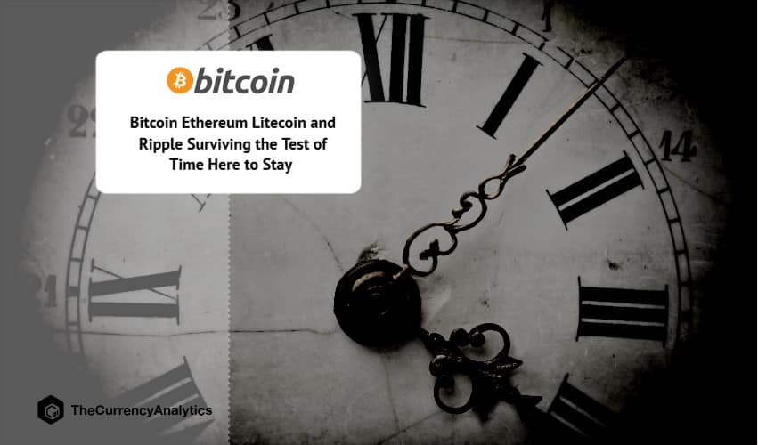 Bitcoin Ethereum Litecoin and Ripple Surviving the Test of Time Here to Stay