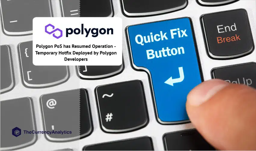 Polygon PoS has Resumed Operation - Temporary Hotfix Deployed by Polygon Developers