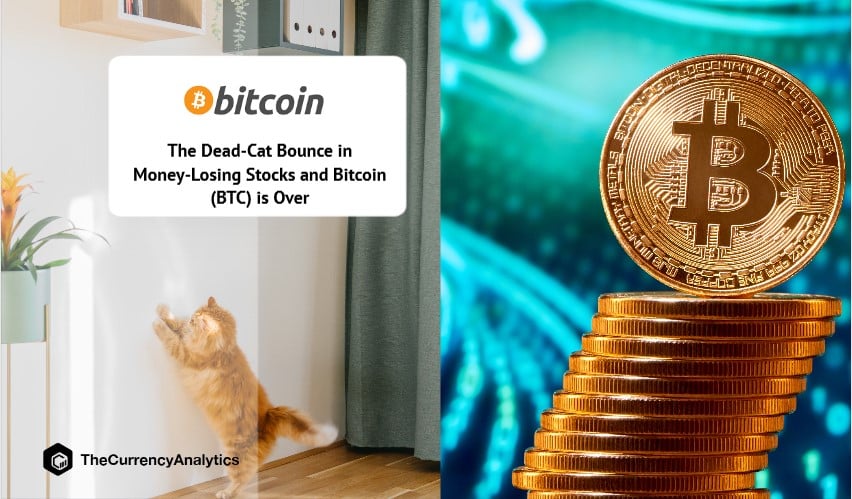 The Dead-Cat Bounce in Money-Losing Stocks and Bitcoin (BTC) is Over