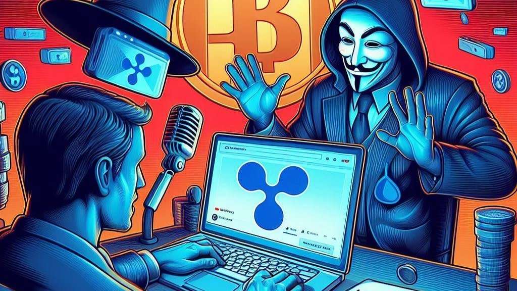 Ripple CEO deepfake controversy