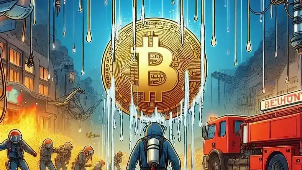 BTC low-liquidity zone