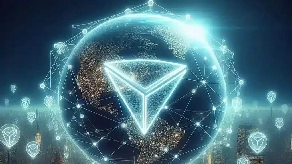 Tron USDT activity