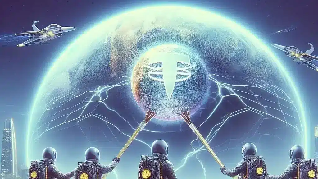 Tether Teams Up