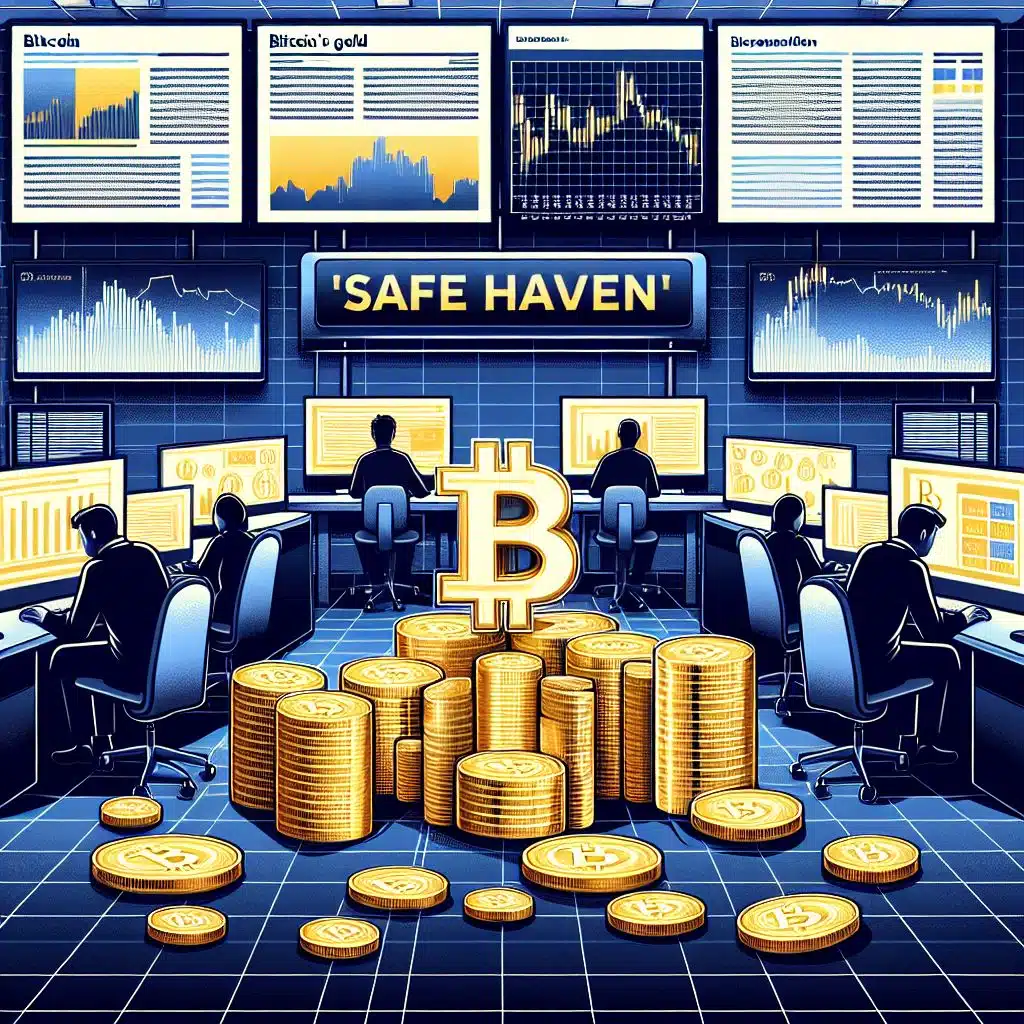 Here's why bitcoin's is failing its role as a 'safe haven' versus gold