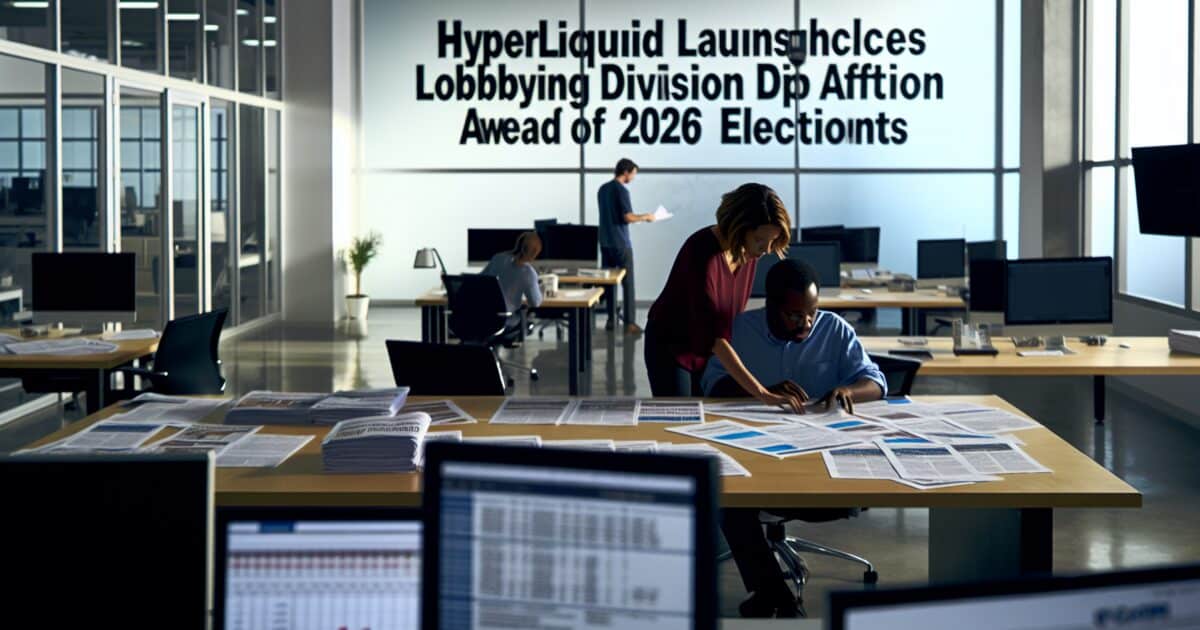 Hyperliquid Launches Lobbying Division Ahead of 2026 Elections