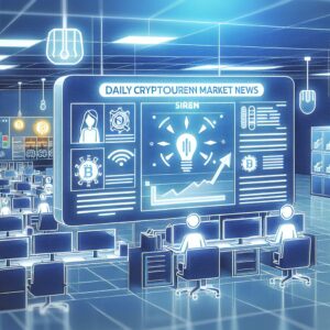 Daily crypto market movers featuring Siren