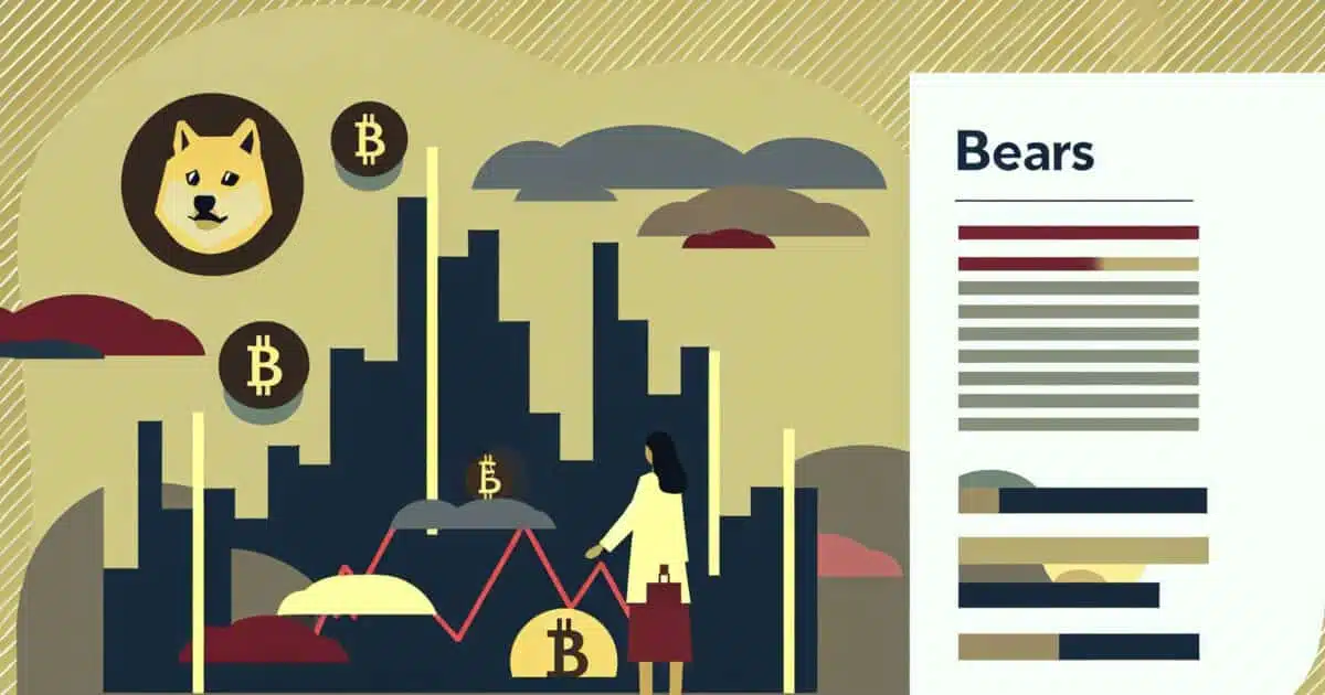 Dogecoin Drops Below Key Support as Bears Take Control