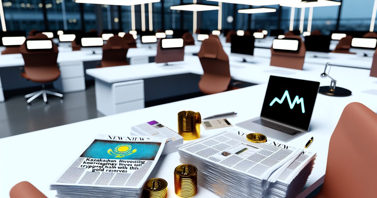 Kazakhstan Mise 350 Millions sur les Cryptos avec ses Réserves d'Or