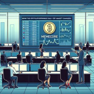 Daily crypto market movers featuring MemeCore