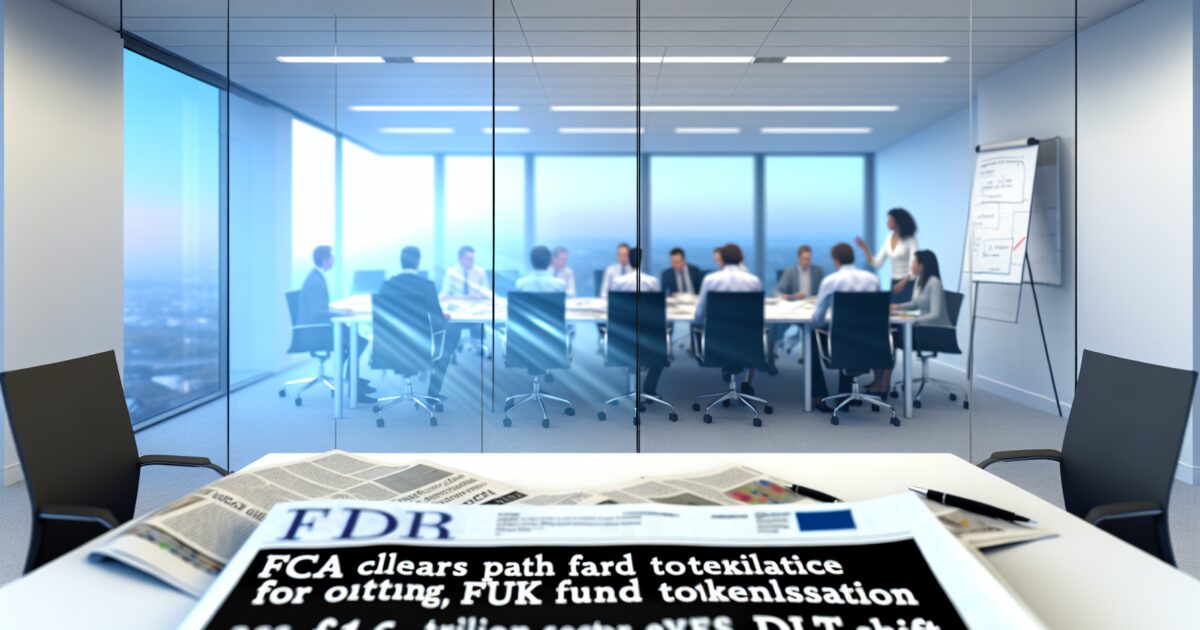 FCA Clears Path for UK Fund Tokenisation as £16.5 Trillion Sector Eyes DLT Shift