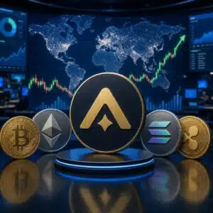 Daily crypto market movers featuring Audiera