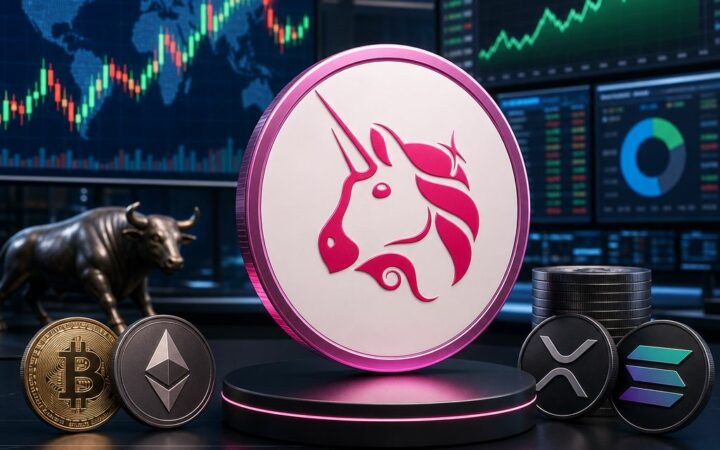 Daily crypto market movers featuring Uniswap