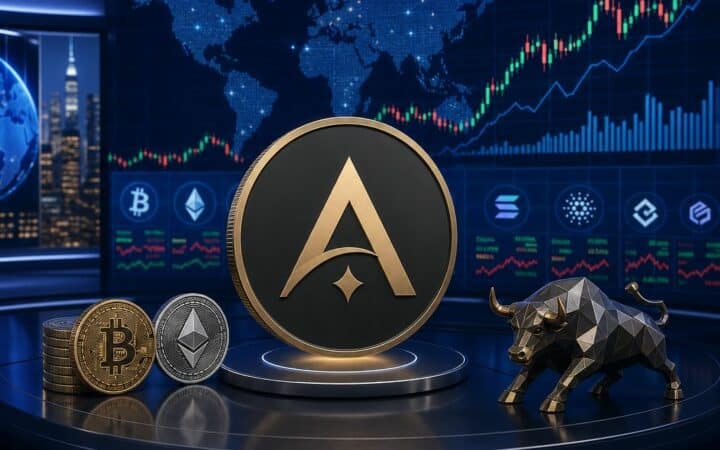 Daily crypto market movers featuring Audiera