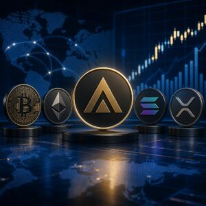 Daily crypto market movers featuring Audiera